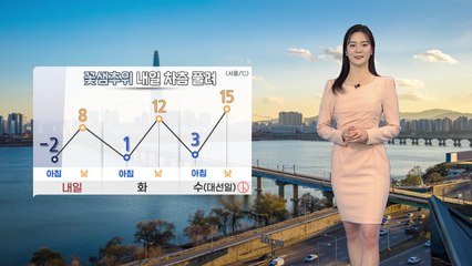 [날씨] 당분간 비 소식 없어...꽃샘추위 내일 차츰 풀려 / YTN