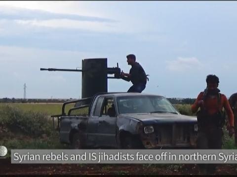 Syrian rebels and DAISH jihadists face off in northern Syria