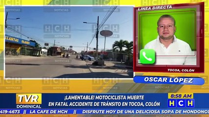 Aparatoso accidente de tránsito deja una persona en Tocoa, Colón