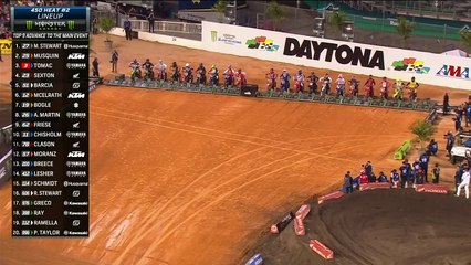 2022 Daytona Supercross - 450SX Heat 2