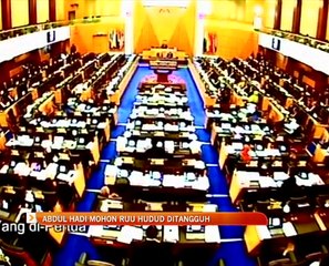 Abdul Hadi Awang mohon RUU hudud ditangguh