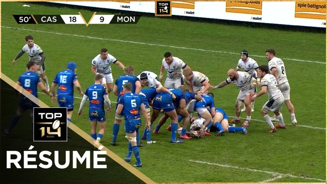 TOP 14 - Résumé Castres Olympique-Montpellier Hérault Rugby: 25-9 - J20 - 2021-2022