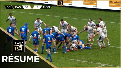 TOP 14 - Résumé Castres Olympique-Montpellier Hérault Rugby: 25-9 - J20 - 2021-2022