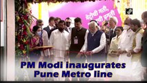 PM Modi inaugurates Pune Metro line