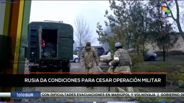 teleSUR Noticias 11:30 06-03: Rusia da condiciones para el cese de la operación militar en Ucrania