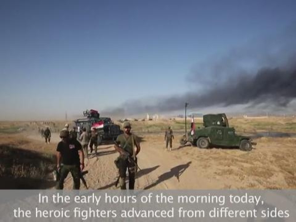 Iraq forces launch assault on DAISH bastion Fallujah