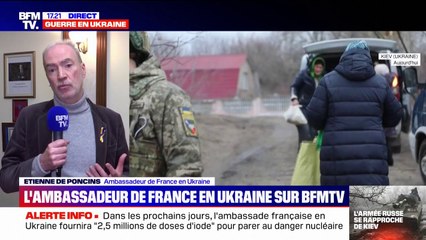 L'ambassadeur de France en Ukraine estime que "300 Français" sont en train de quitter le pays