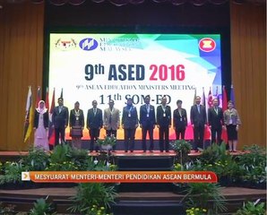 Mesyuarat Menteri-Menteri Pendidikan ASEAN bermula