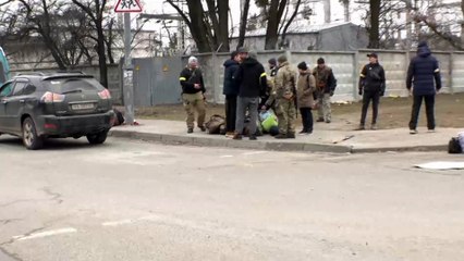 القوات الروسية تدخل وسط مدينة إربين شمالي غربي كييف