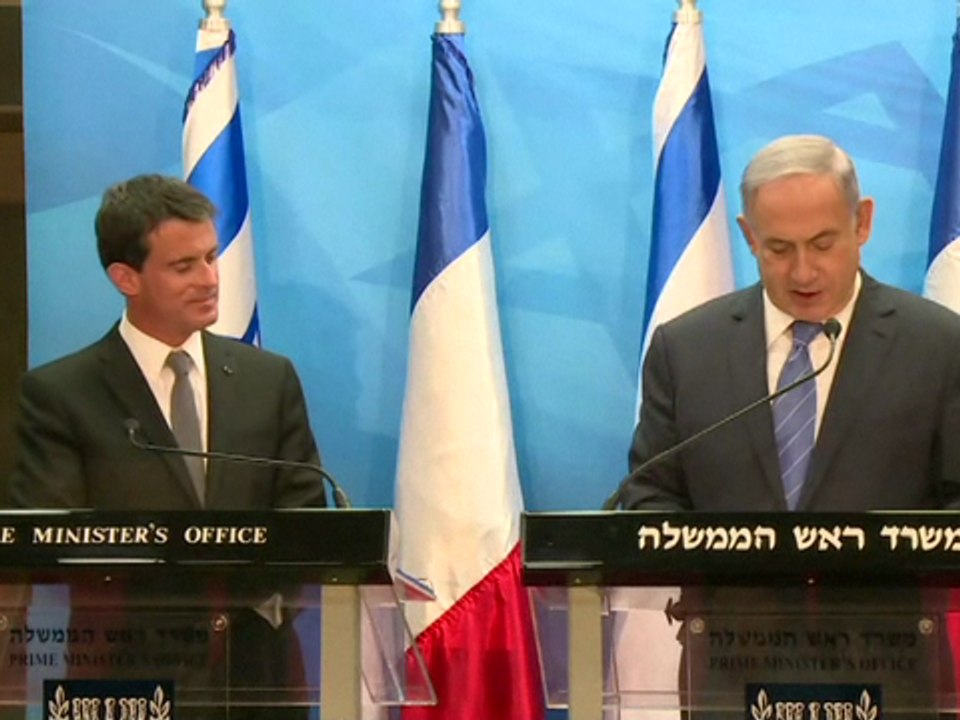 Benjamin Netanyahu rejects French peace initiative, offers to meet Mahmud Abbas