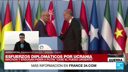 Informe desde Estambul: Erdogan habló con Putin y pidió alto al fuego en Ucrania