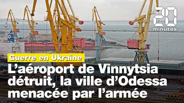 Guerre en Ukraine: L'aéroport de Vinnytsya, dans le centre du pays, a été détruit par des frappes