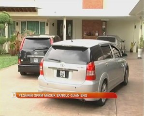 Pegawai SPRM masuk banglo Lim Guan Eng