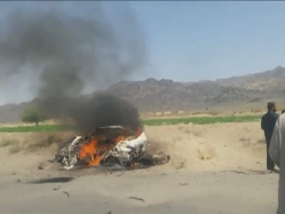 Afghan spy agency says Taliban leader dead in US drone attack