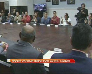 Nicolas Maduro lanjutkan tempoh dekri darurat ekonomi