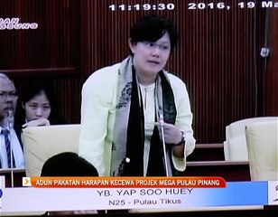 ADUN Pakatan Harapan kecewa projek mega Pulau Pinang