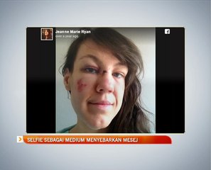 Selfie sebagai medium menyebarkan mesej