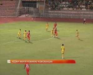 Kedah akhiri kemarau kemenangan tewaskan PDRM