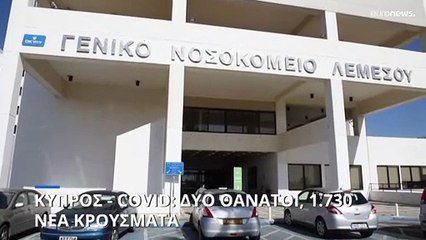 Κύπρος - Covid: Δύο θάνατοι, 1.730 νέα κρούσματα
