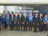 Heroes' welcome for Leicester City in Thailand