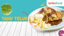 Resep tahu telur bumbu kacang, super simpel siap jadi rebutan