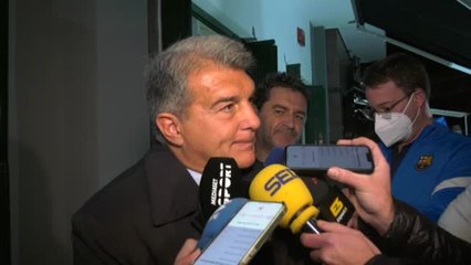 Laporta: "No ha habido ningún tipo de negociación con Haaland"
