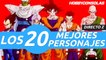 ¡Los 20 mejores personajes de Dragon Ball! - Directo Z 02x24