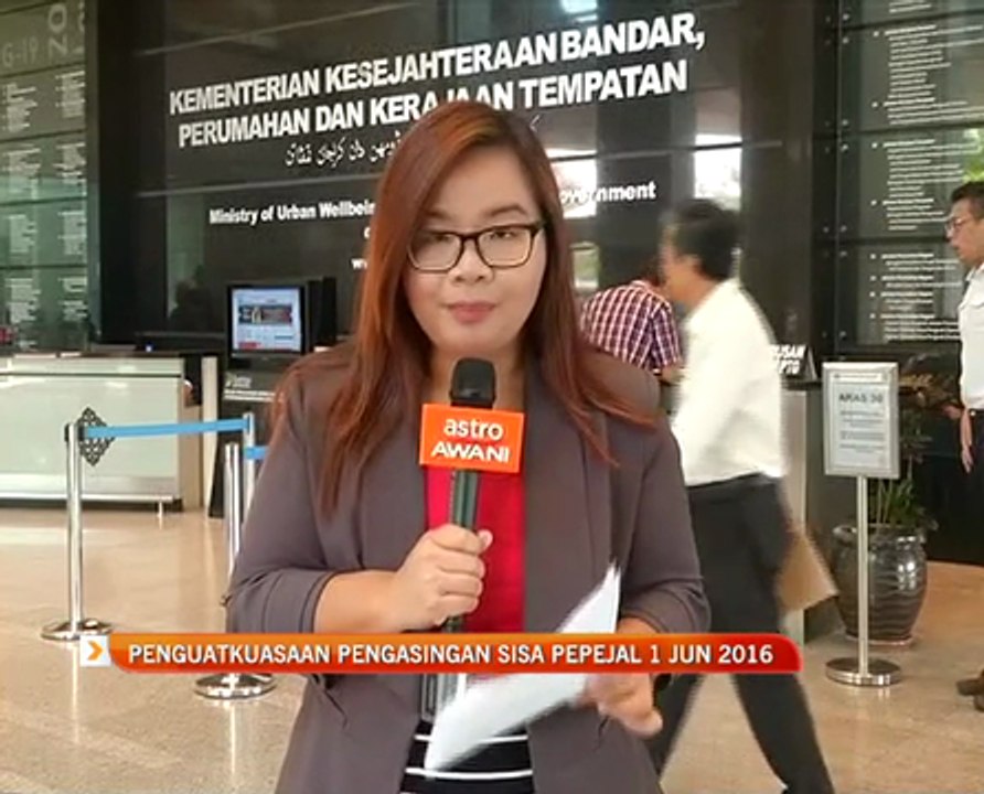Penguatkuasaan pengasingan  sisa pepejal 1 Jun 2016