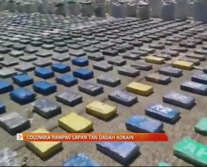 Colombia rampas lapan tan dadah kokain
