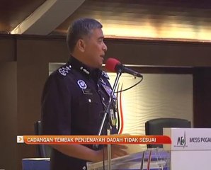 Cadangan tembak penjenayah dadah tidak sesuai