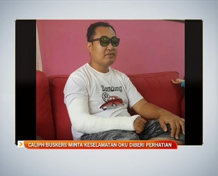 Caliph Buskers minta keselamatan OKU diberi perhatian