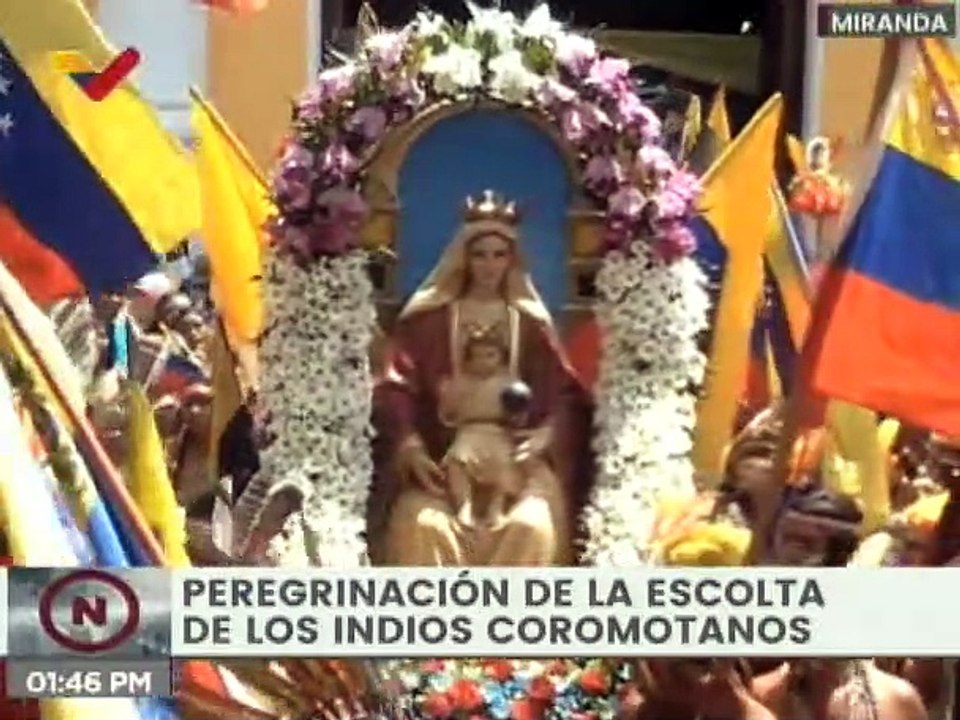 Miranda | Fieles y devotos rinden honores a la Santa Patrona Virgen de Coromoto