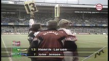 الشوط الاول مباراة السويد و الدنمارك 1-0 كاس اوروبا 1992