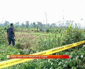 Pesawat TUDM terhempas: Saksi lihat enjin meletop di udara