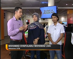 Kreativiti tiga mahasiswa UITM dapat pengiktirafan