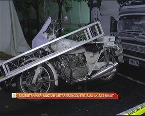 Sambutan Hari Muzium Antarabangsa terjejas akibat ribut