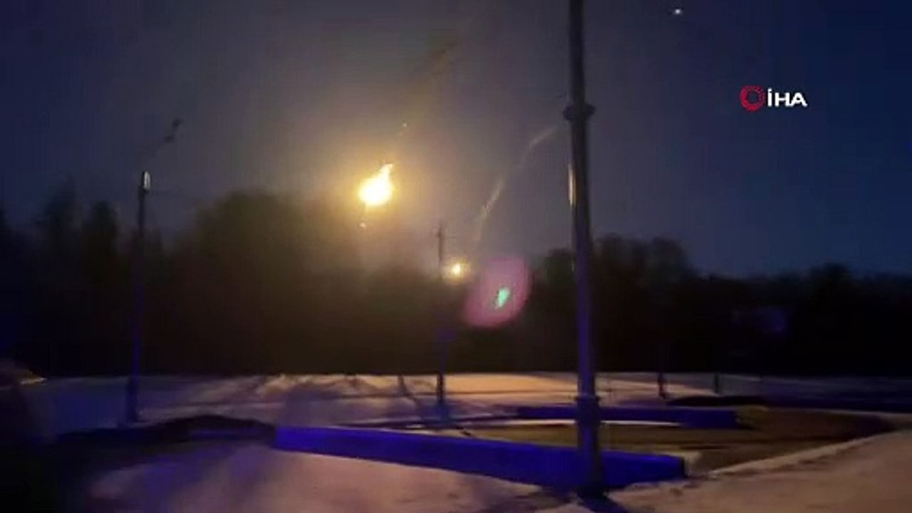 Rus savaş uçağı işte böyle düşürüldü