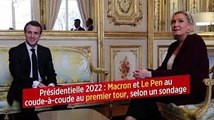 Élections présidentielles 2022 : Marine Le Pen en tête dans les derniers sondages.