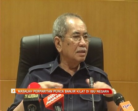 Masalah perparitan punca banjir kilat di ibu negara