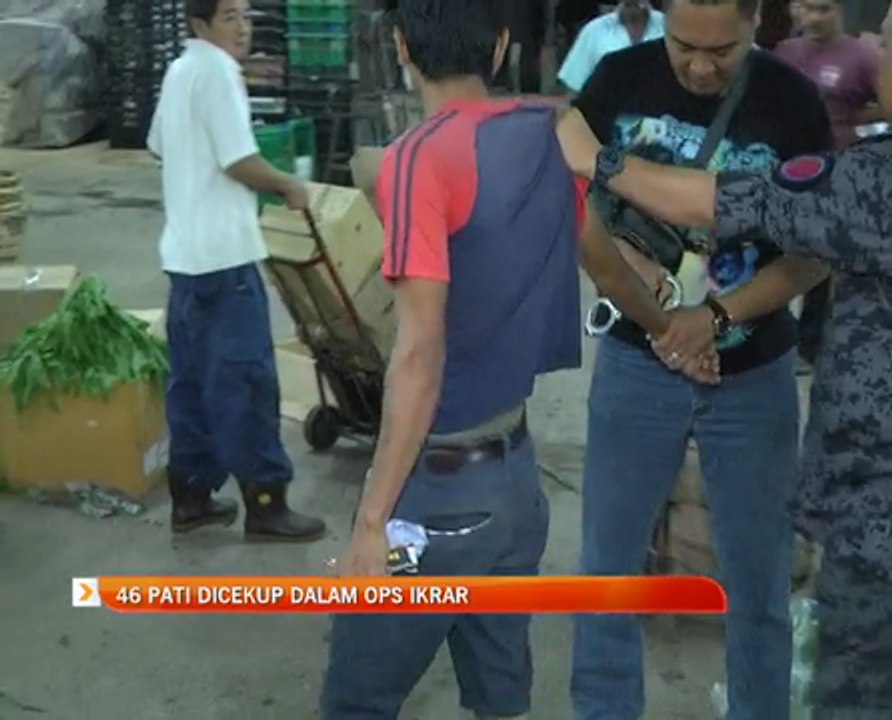 46 PATI dicekup dalam Ops Ikrar