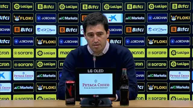 Iraola achaca la derrota del Rayo a que en las áreas no han estado nada bien