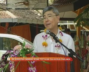 BN berdepan cabaran besar pertahan dua kerusi Parlimen