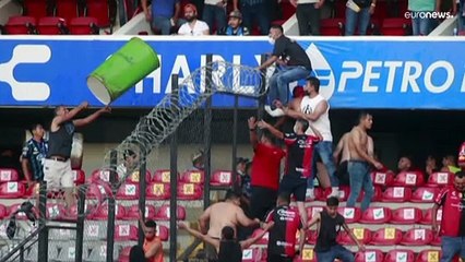 Batalla campal en el fútbol mexicano con 22 heridos