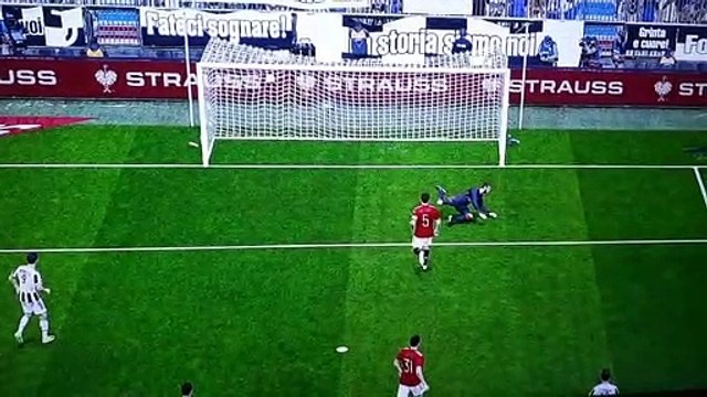Arthur Melo Rocket Goal From Penalty Arch (Juventus FC - Manchester United FC PES 2021)