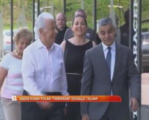 Sadiq Khan tolak "tawaran" Donald Trump