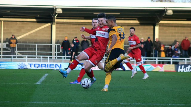 Boston United 3 Kettering Town 2