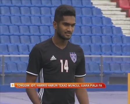 Tonggak tengah JDT, Hariss Harun tekad muncul juara Piala FA