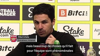 28e j. - Arteta sur Lacazette : "Ce qu'il fait pour l'équipe est phénoménale"