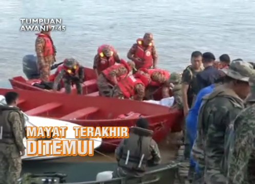 AWANI 7.45 malam ini: Mayat terakhir ditemui dan manipulasi pembangkang gagal