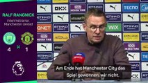 Rangnick zu Pleite: City war 